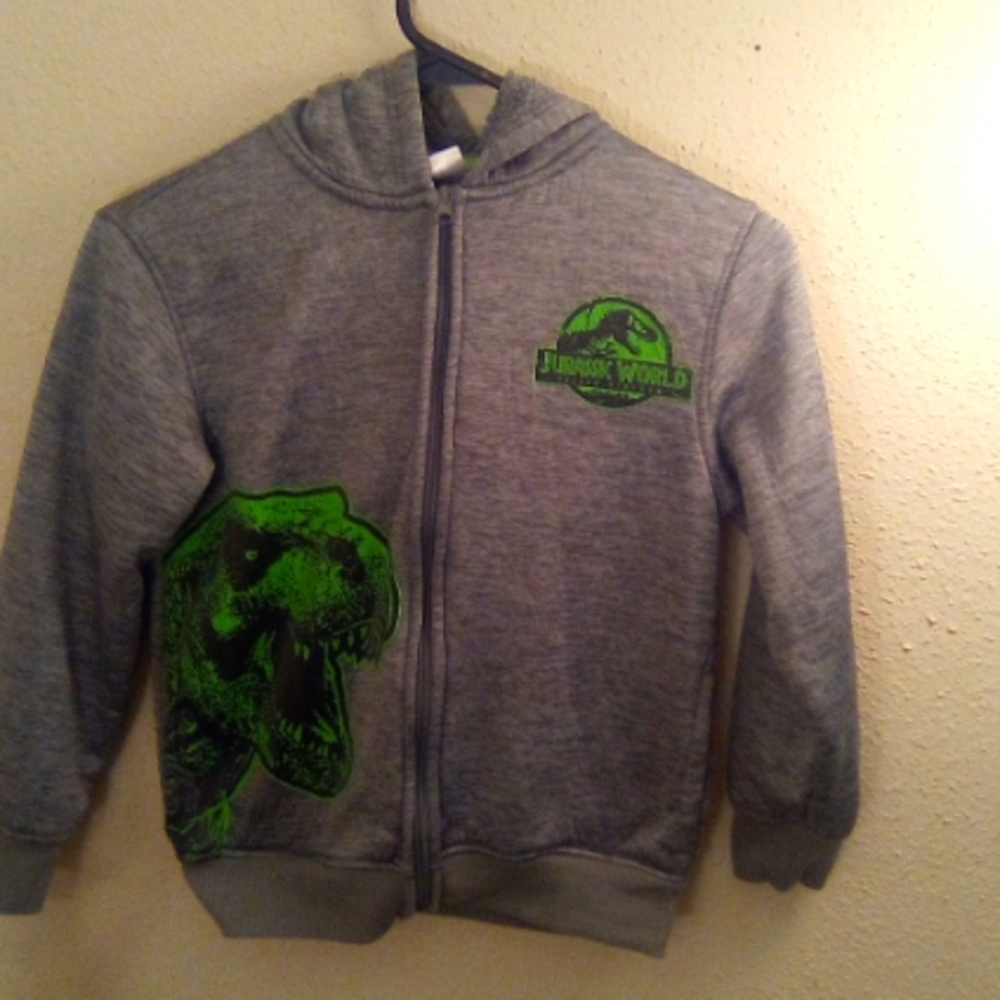 Bundle 3 for 20 all kids clothes Jurassic World hoodie kids boys size 10